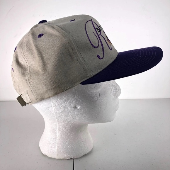 Vintage 90s Baltimore Ravens Drew Pearson NFL Snapback Hat Cap OSFA - Picture 2 of 4